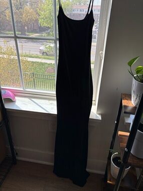 SKIMS Ribbed Black Tank Top